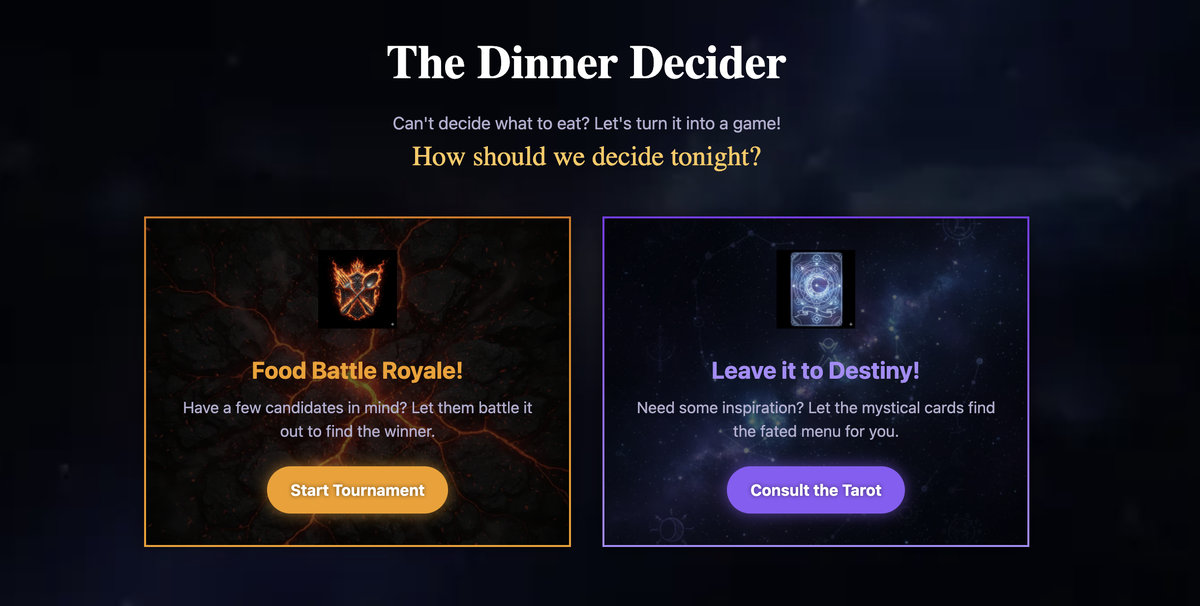 www.thedinnerdecider.au image